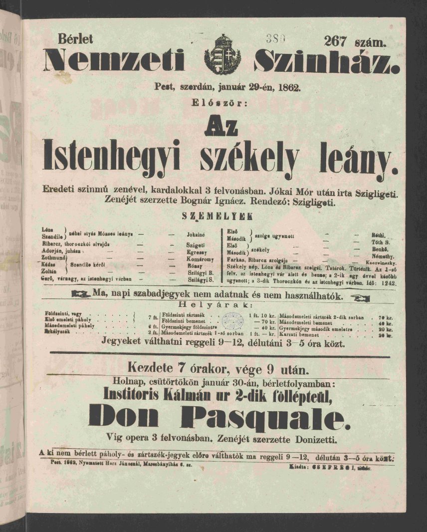 Az istenhegyi székely leány