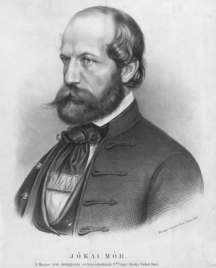 Jókai Mór mellképe