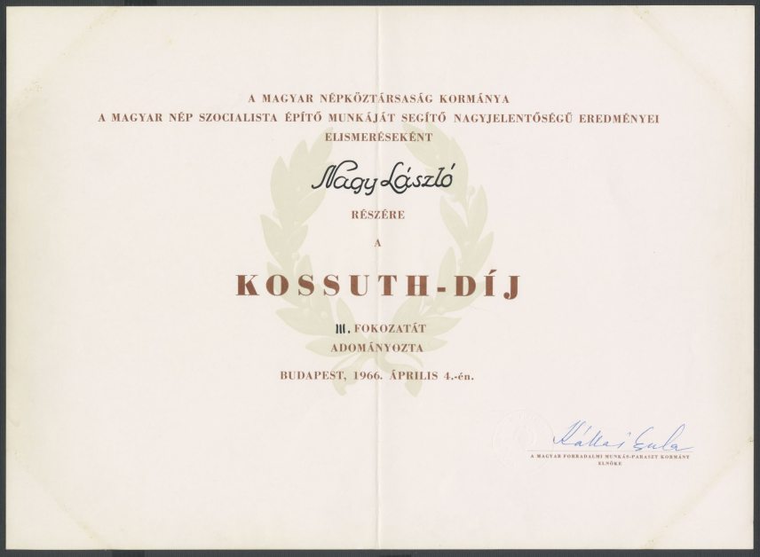 Kossuth-díj