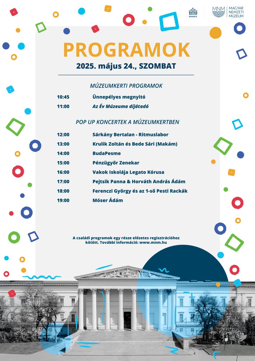 Múzeumok Majálisa program