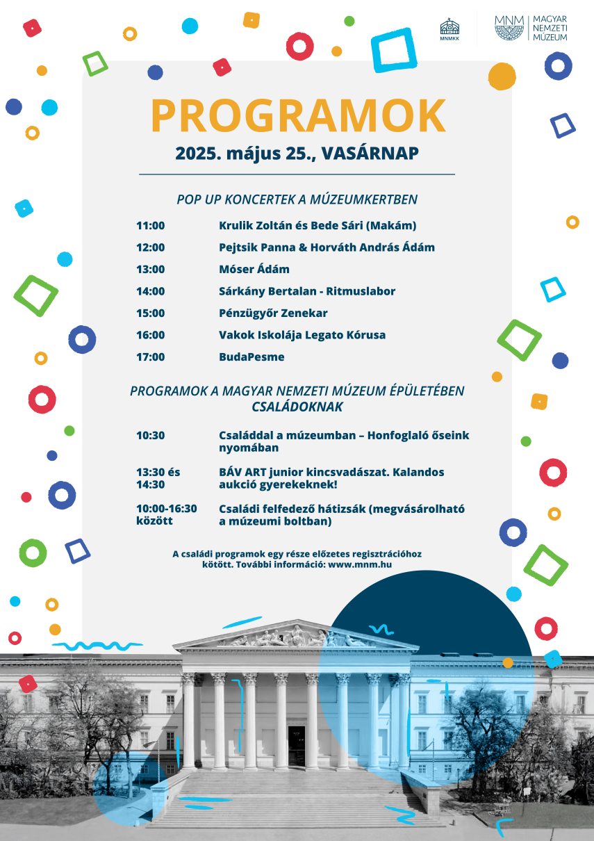 Múzeumok Majálisa program