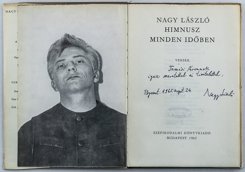 Nagy László: Himnusz minden időben. Versek.