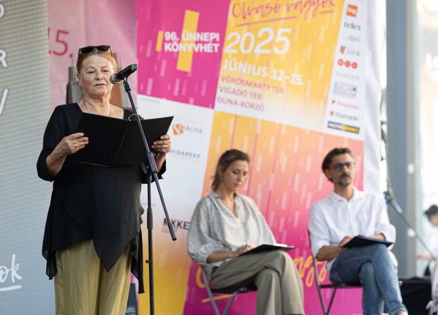 Gál Katalin, a Magyar Könyvkiadók és Könyvterjesztők Egyesülsének elnöke