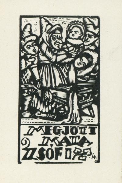 Megjött Mata Zsófi. Alkotó: Mata János (1907–1944) 1941, Magyarország