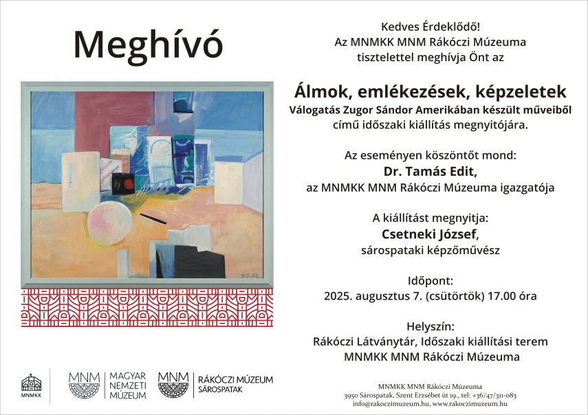 Sárospatak Zugor Sándor meghívó.jpg